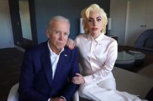 BIDEN AND LADY GAGA