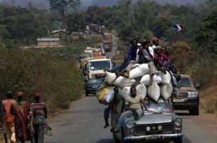bangui, food arrival