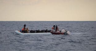migrants on lybian coast