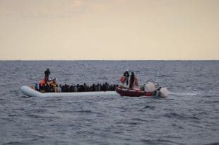 migrants on lybian coast