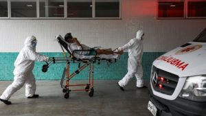 a second wave and deadly new variant overwhelm hospitals in Brazil