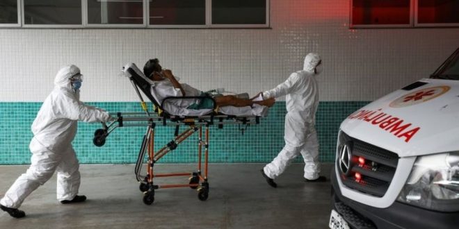 a second wave and deadly new variant overwhelm hospitals in Brazil