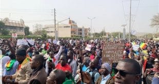 protest in Mali