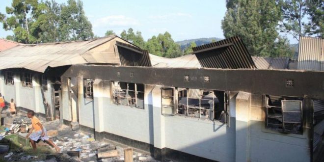 Kenya schoolboys 'burn dormitory over Liverpool match'
