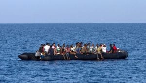 Libyan Coast Guard intercepted hundreds of migrants heading to Europe