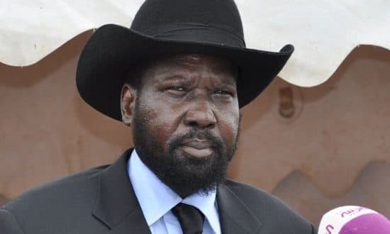 South Sudan's president Salva Kiir