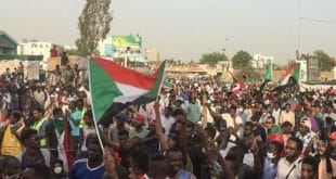 large protests in Sudan