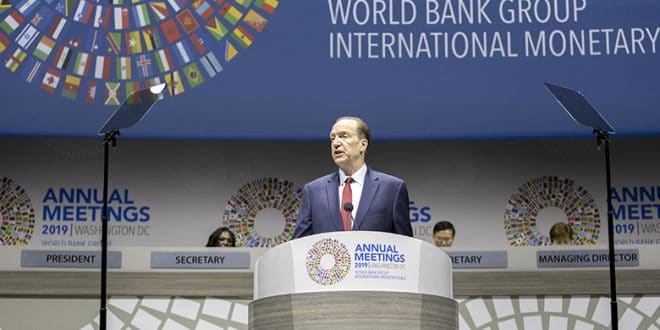 World Bank President David Malpass