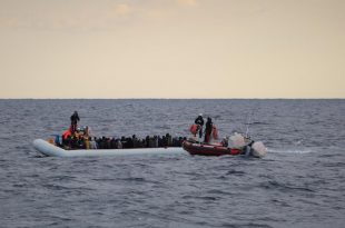 Senegal navy saves migrants from a capsized boat