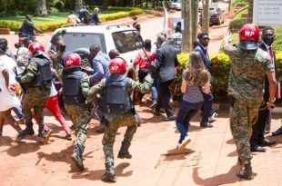 two soldiers jailed for killing protesters in Uganda