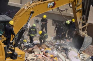 building collapse kills three children in Egypt