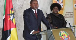 Nyusi and wife tested positive for COVID-19