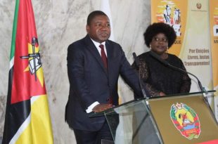 Nyusi and wife tested positive for COVID-19
