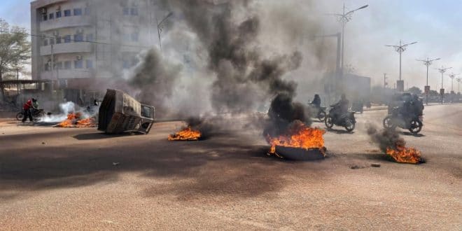 Burkina Faso state TV under military control