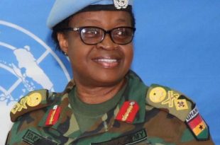 UN SG Antonio Guterres pays tribute to Ghana's first female Brigadier General