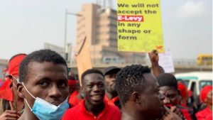 Ghana: protest against controversial e-tax bill