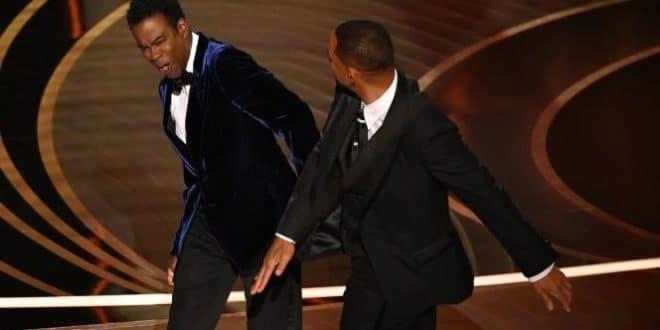 Oscars 2022: watch Will Smith's slap to Chris Rock (video)