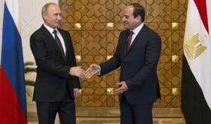Diplomacy: Putin and Sisi discuss strengthening ties