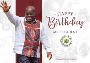 Ghanaians celebrate President Akufo-Addo who turns 78 today