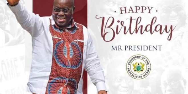Ghanaians celebrate President Akufo-Addo who turns 78 today