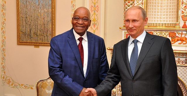 South Africa: former president Jacob Zuma supports Putin in the Ukrainian conflict