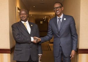 Paul Kagame and Museveni
