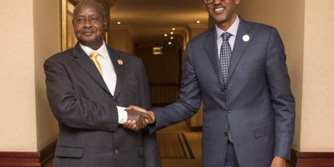 Paul Kagame and Museveni