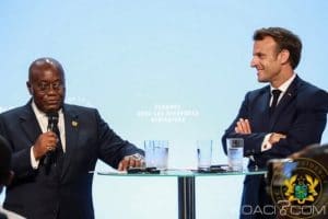 Ghana: President Akufo-Addo happy with Emmanuel Macron's re-election