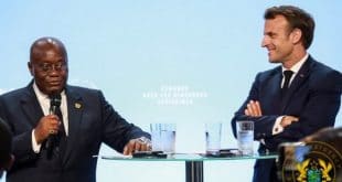 Ghana: President Akufo-Addo happy with Emmanuel Macron's re-election
