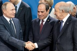 Russian president officially invites Algerian counterpart Tebboune to Moscow