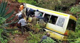 Tanzania: ten including school children die in bus accident