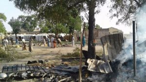 Drama: Nigerian army mistakenly bombs civilians