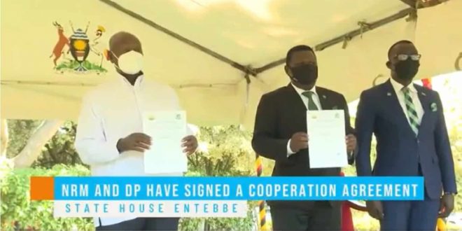 Uganda: opposition party signs agreement with President Museveni