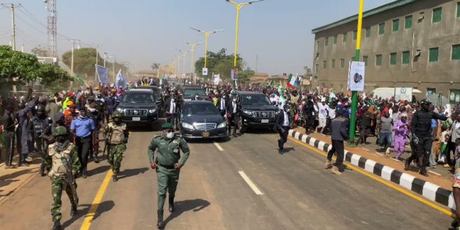 Buhari's convoy attacked
