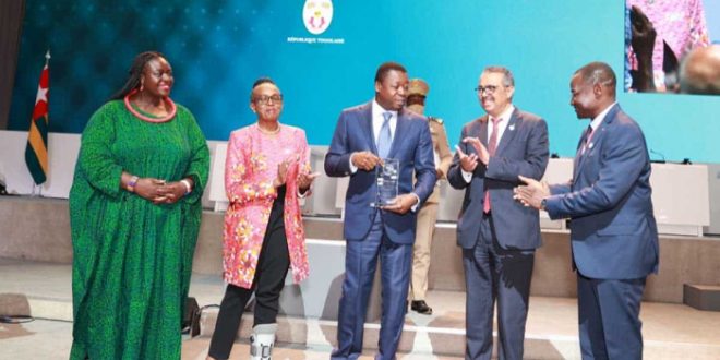 Health: Togo obtains a certificate of recognition from the WHO