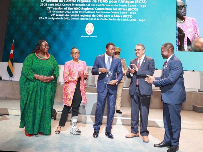 Health: Togo obtains a certificate of recognition from the WHO