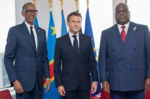 French President hosts talks on Rwanda and DR Congo tensions