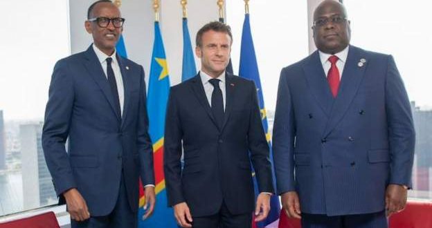 French President hosts talks on Rwanda and DR Congo tensions