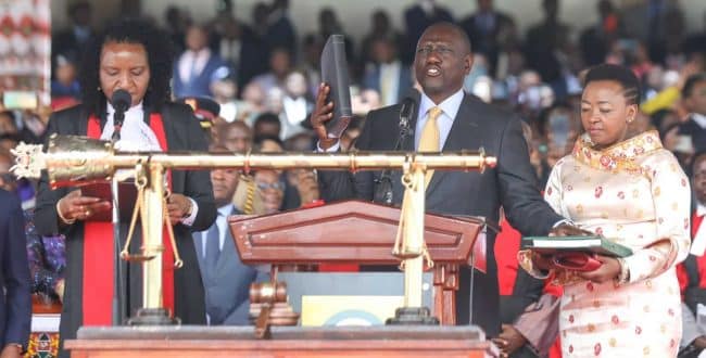 Kenya: William Ruto sworn in as new president