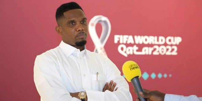 Samuel Eto'o's ambition for the next World Cup