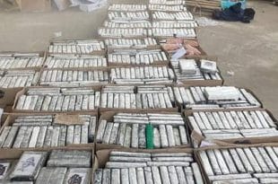 $100 million worth of cocaine seized in Liberia