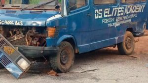 Ghana: school bus involved in road accident