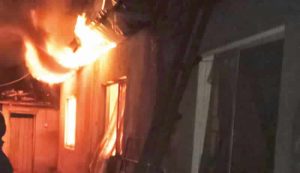 Man sets fire to five stepchildren after problem with wife