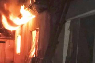 Teenagers set home ablaze after stealing food