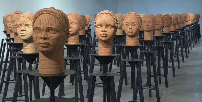 Nigerian girls abducted by Boko Haram honored in exhibition
