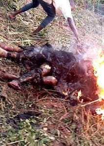 Ghana: elderly man burnt to death in fire