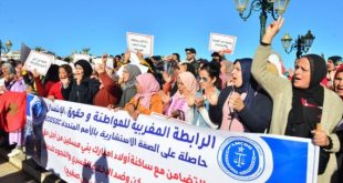 Morocco: demonstration against cost of living and political repression