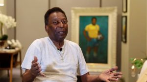 Pelé's message after his medical visit