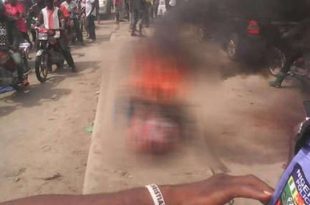 Nigeria: a petrol seller burned his friend to death