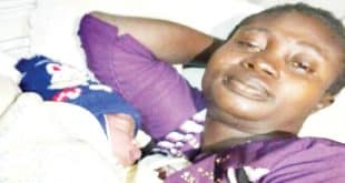 A mentally ill woman gave birth to a child in an unfinished building